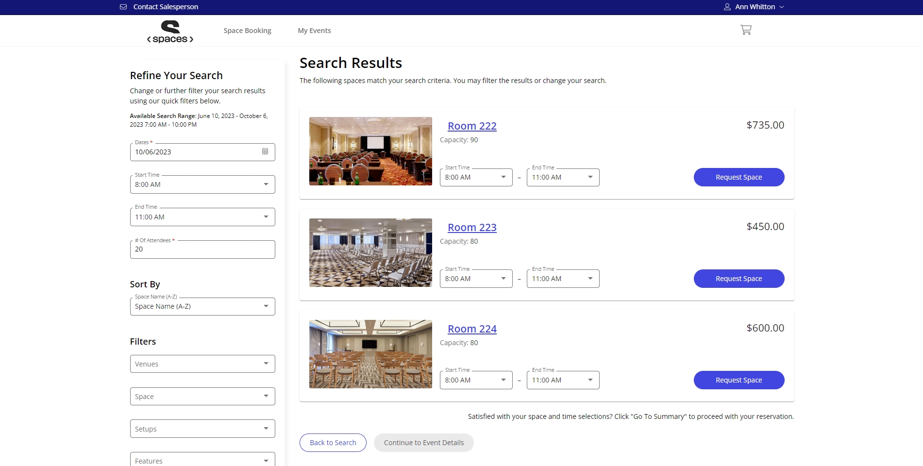 screenshot of Momentus Technologies
